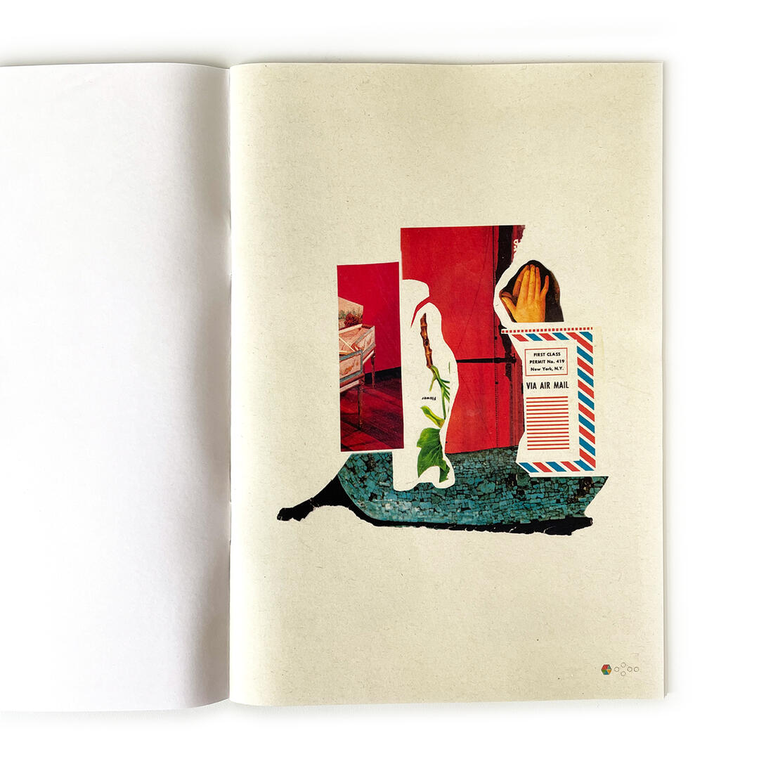 Orbital Notation, design &amp; artwork by Morphic Rooms, chapbook published by Paper View Books, 2022