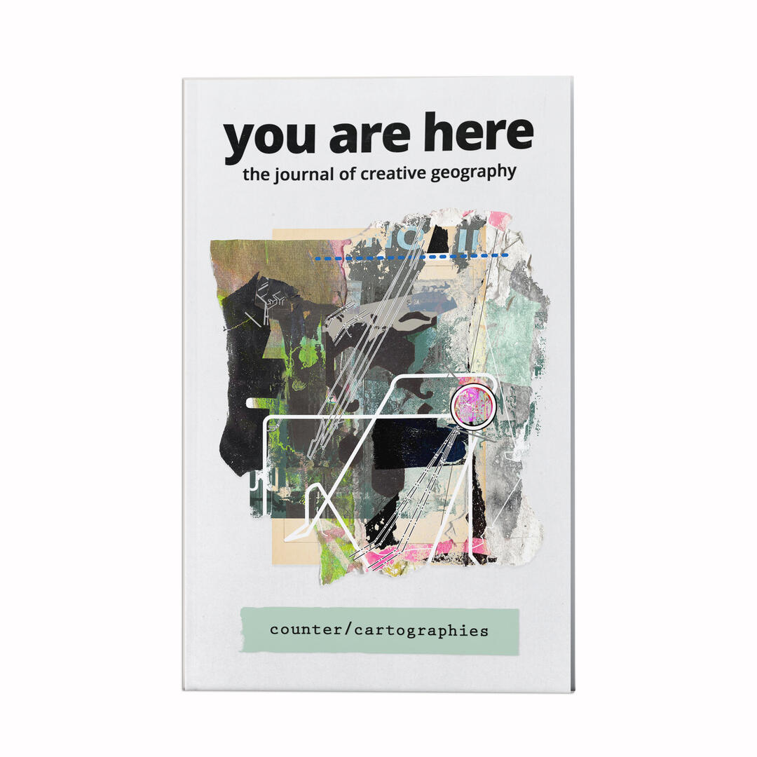 Cover illustration, published in You Are Here: The Journal of Creative Geography, November 2023